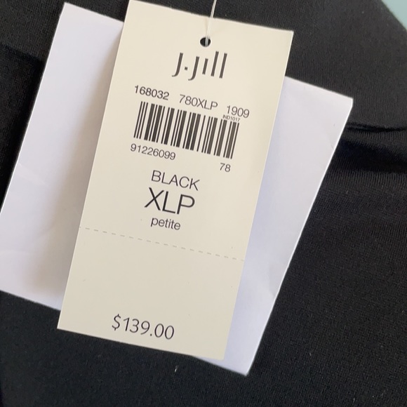 J. Jill Black lightweight suit style jacket sz XLP - Picture 3 of 3